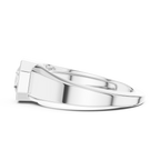 Radiant Cut Diamond Men's Signet Ring