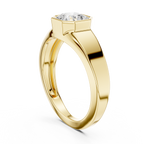 Radiant Cut Diamond Men's Signet Ring