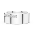 Diamond Pavé Men's Wedding Band
