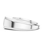 Emerald Cut Diamond Men's Signet Ring
