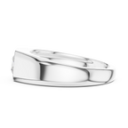 Princess Cut Diamond Men's Signet Ring