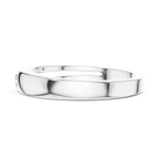 Bezel Set Diamond Men's Wedding Band
