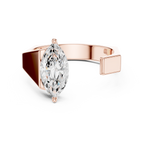 Marquise Cut Diamond Men's Solitaire Ring