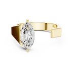 Marquise Cut Diamond Men's Solitaire Ring