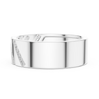 Channel Set Diamond Men's Wedding Band