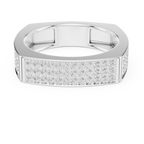 Diamond Pavé Men's Signet Ring