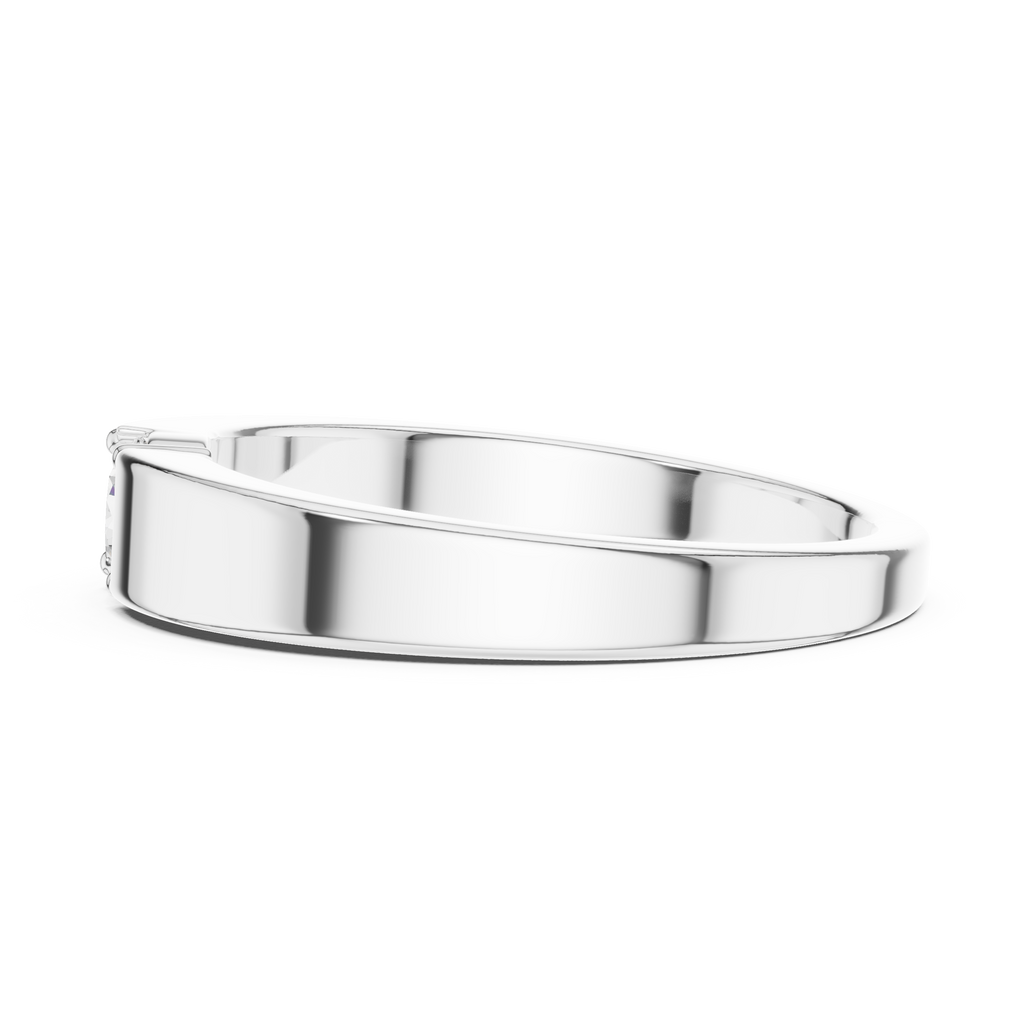 Round Diamond Men's Solitaire Ring