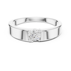 Round Diamond Men's Solitaire Ring