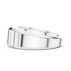 Emerald Cut Diamond Men's Signet Ring