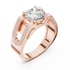 Diamond Pavé Men's Statement Ring