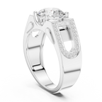 Diamond Pavé Men's Statement Ring