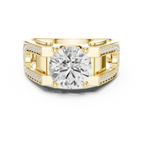 Diamond Pavé Men's Statement Ring
