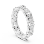 Round Diamond Eternity Wedding Band Ring