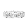 Round Diamond Eternity Wedding Band Ring