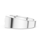 0.19 CT Diamond Signet Ring for Men