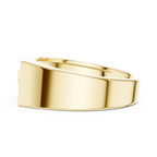 0.19 CT Diamond Signet Ring for Men