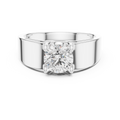 0.95 CT Solitaire Diamond Men's Ring