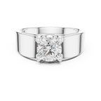 0.95 CT Solitaire Diamond Men's Ring