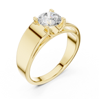 0.95 CT Solitaire Diamond Men's Ring