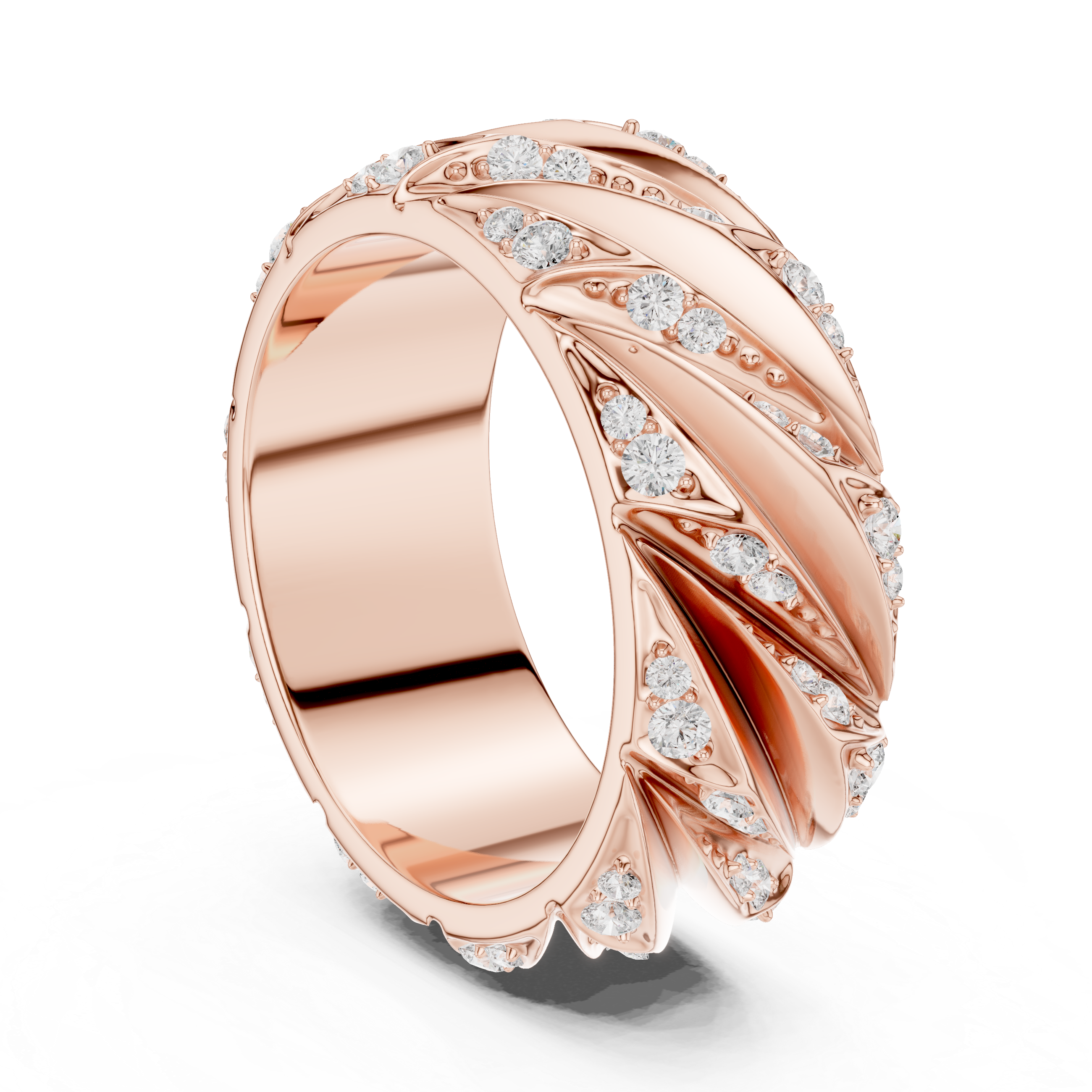 0.63 CT Diamond Eternity Band Ring