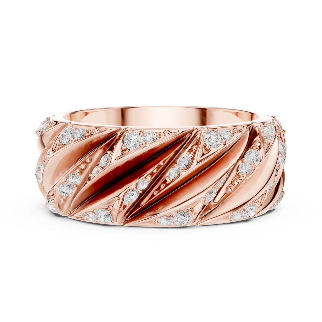 0.63 CT Diamond Eternity Band Ring
