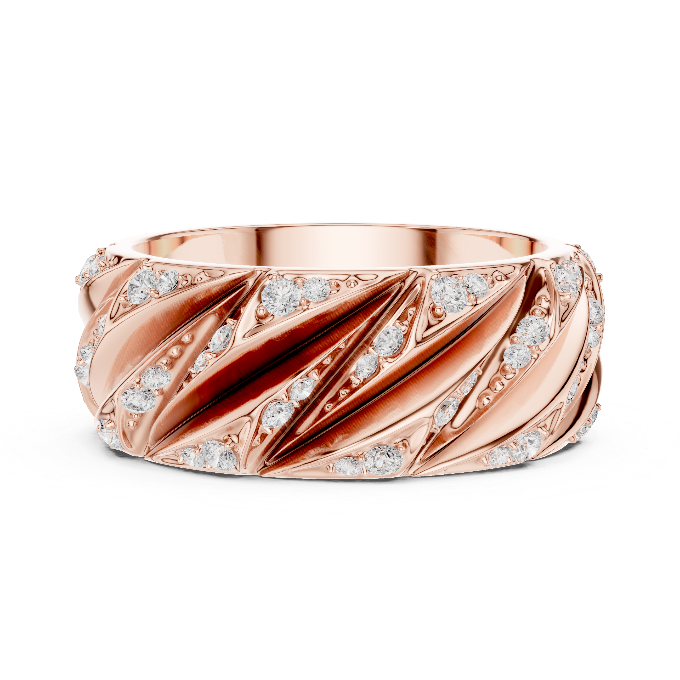 0.63 CT Diamond Eternity Band Ring