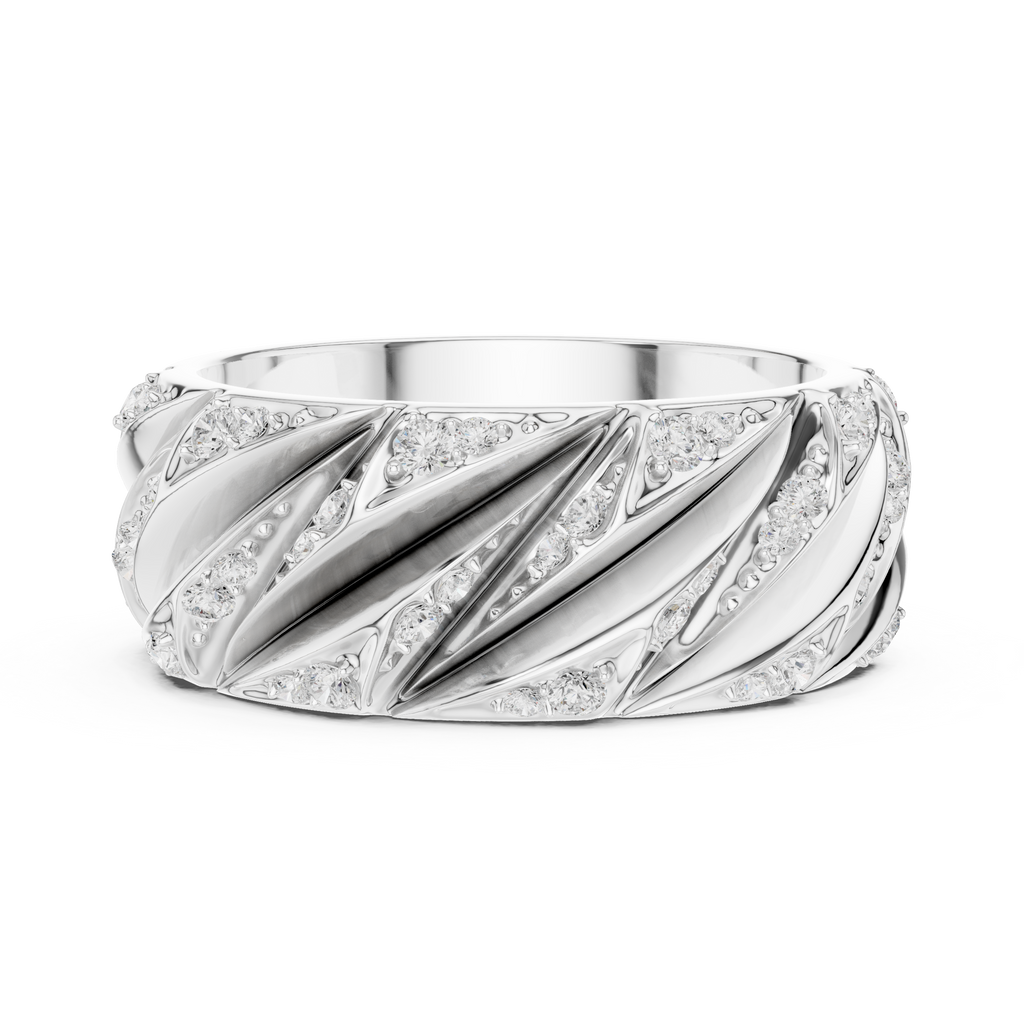 0.63 CT Diamond Eternity Band Ring