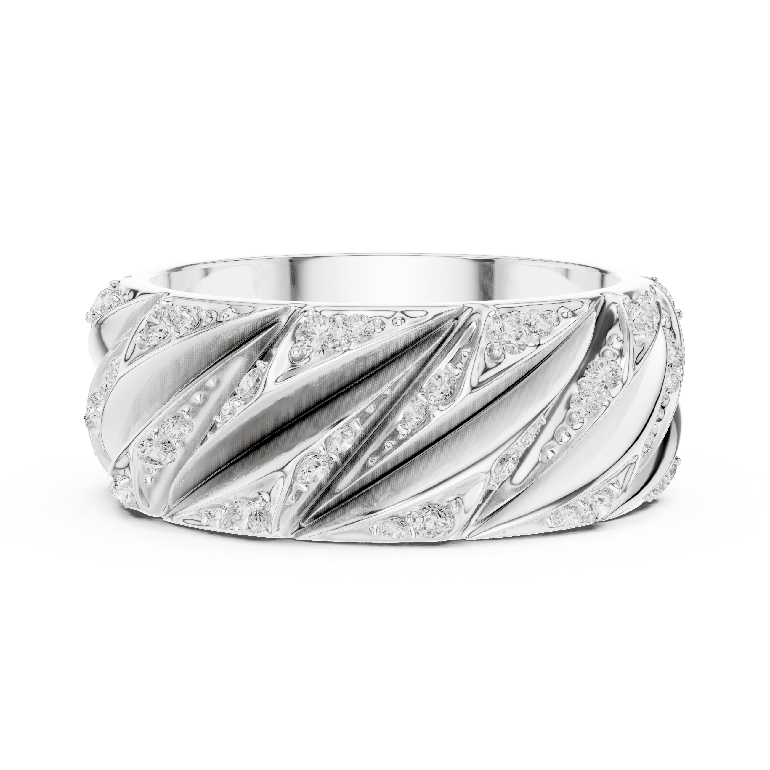 0.63 CT Diamond Eternity Band Ring