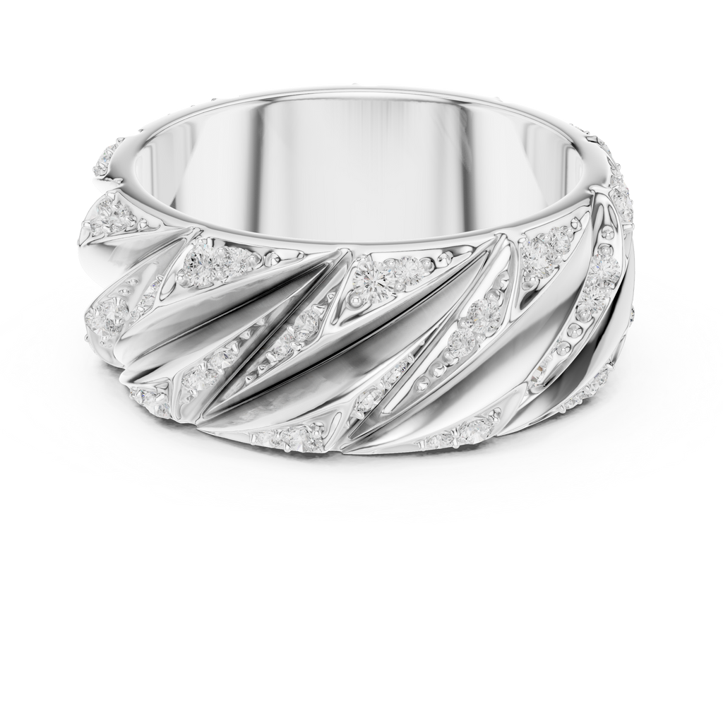 0.63 CT Diamond Eternity Band Ring