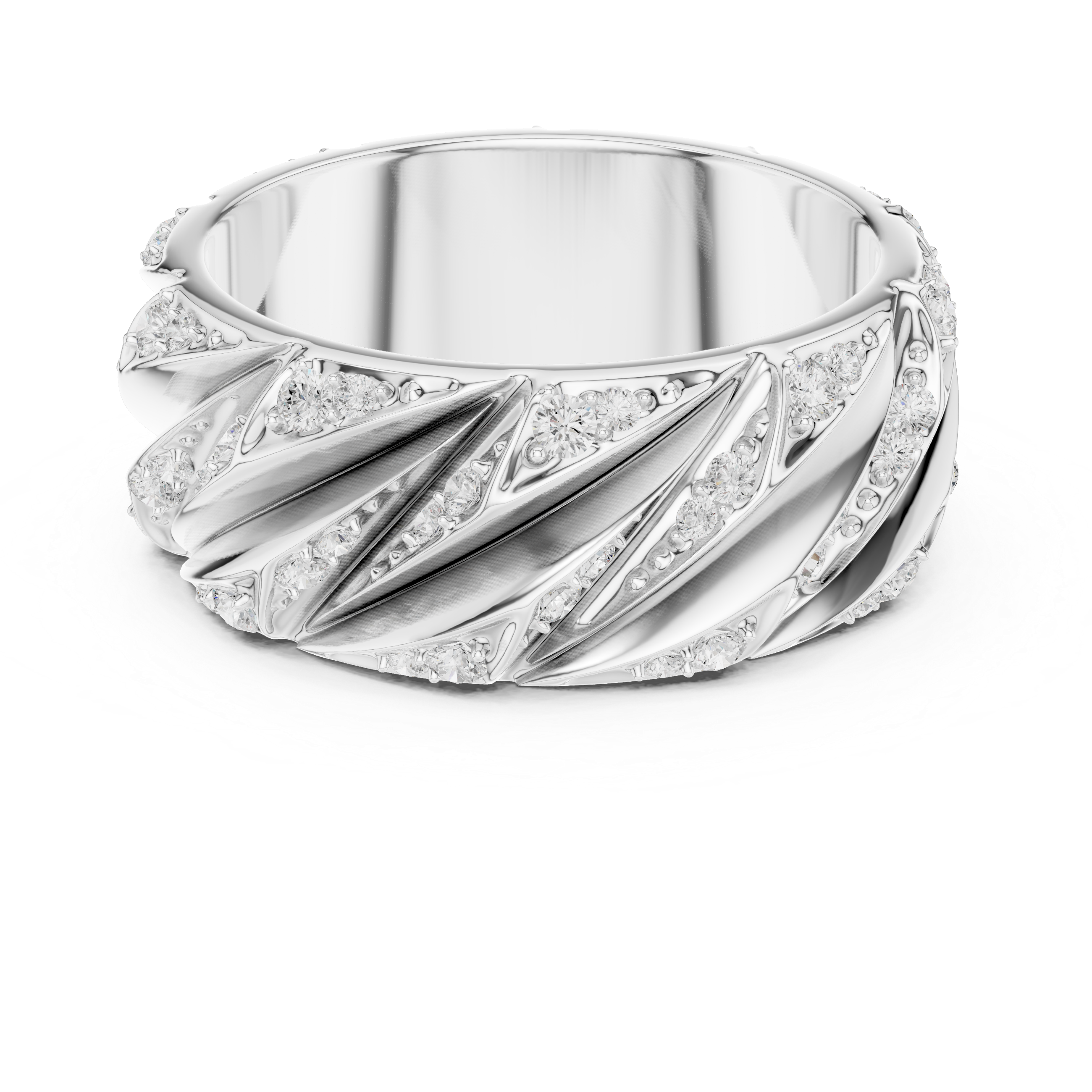 0.63 CT Diamond Eternity Band Ring