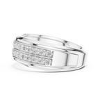 0.57 CT Diamond Men's Wedding Band