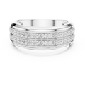 0.57 CT Diamond Men's Wedding Band