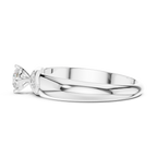 Round Diamond Cluster Engagement Ring