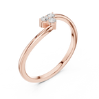 Three Stone Diamond Promise Ring