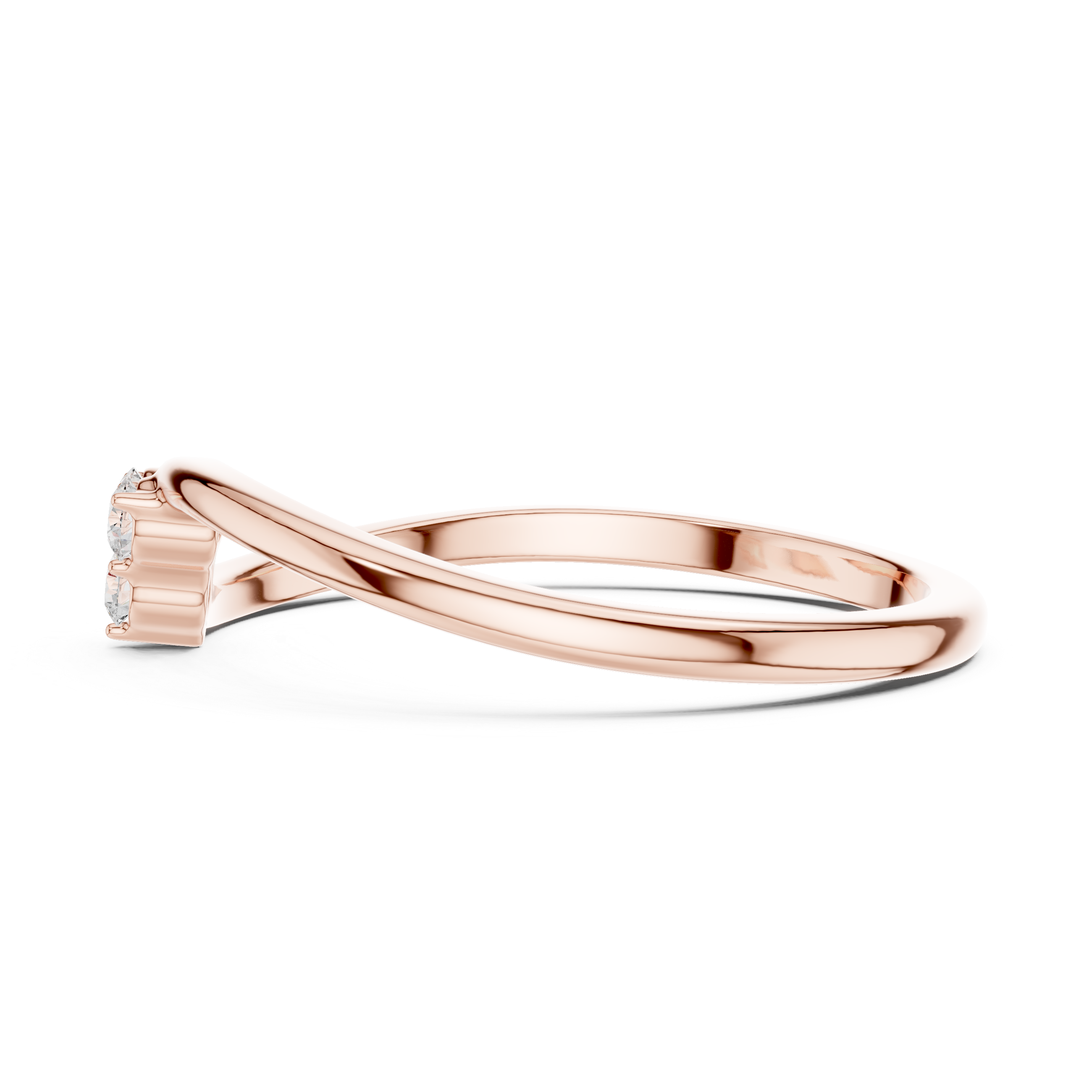 Three Stone Diamond Promise Ring