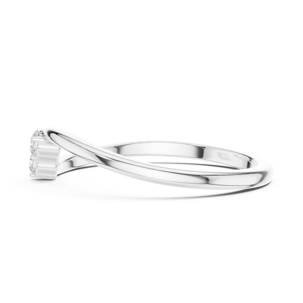Three Stone Diamond Promise Ring