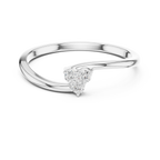 Three Stone Diamond Promise Ring