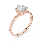 Round Diamond Solitaire Engagement Ring