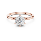 Round Diamond Solitaire Engagement Ring