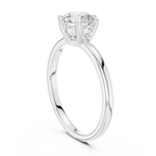 Round Diamond Solitaire Engagement Ring