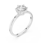 Round Diamond Solitaire Engagement Ring