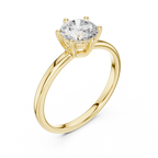 Round Diamond Solitaire Engagement Ring