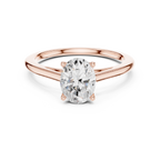 Oval Diamond Solitaire Engagement Ring