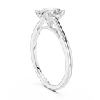 Oval Diamond Solitaire Engagement Ring