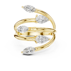 Pear & Marquise Diamond Five Stone Statement Ring