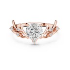 Nature-Inspired Diamond Engagement Ring