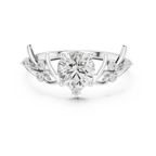 Nature-Inspired Diamond Engagement Ring