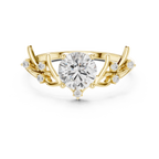 Nature-Inspired Diamond Engagement Ring