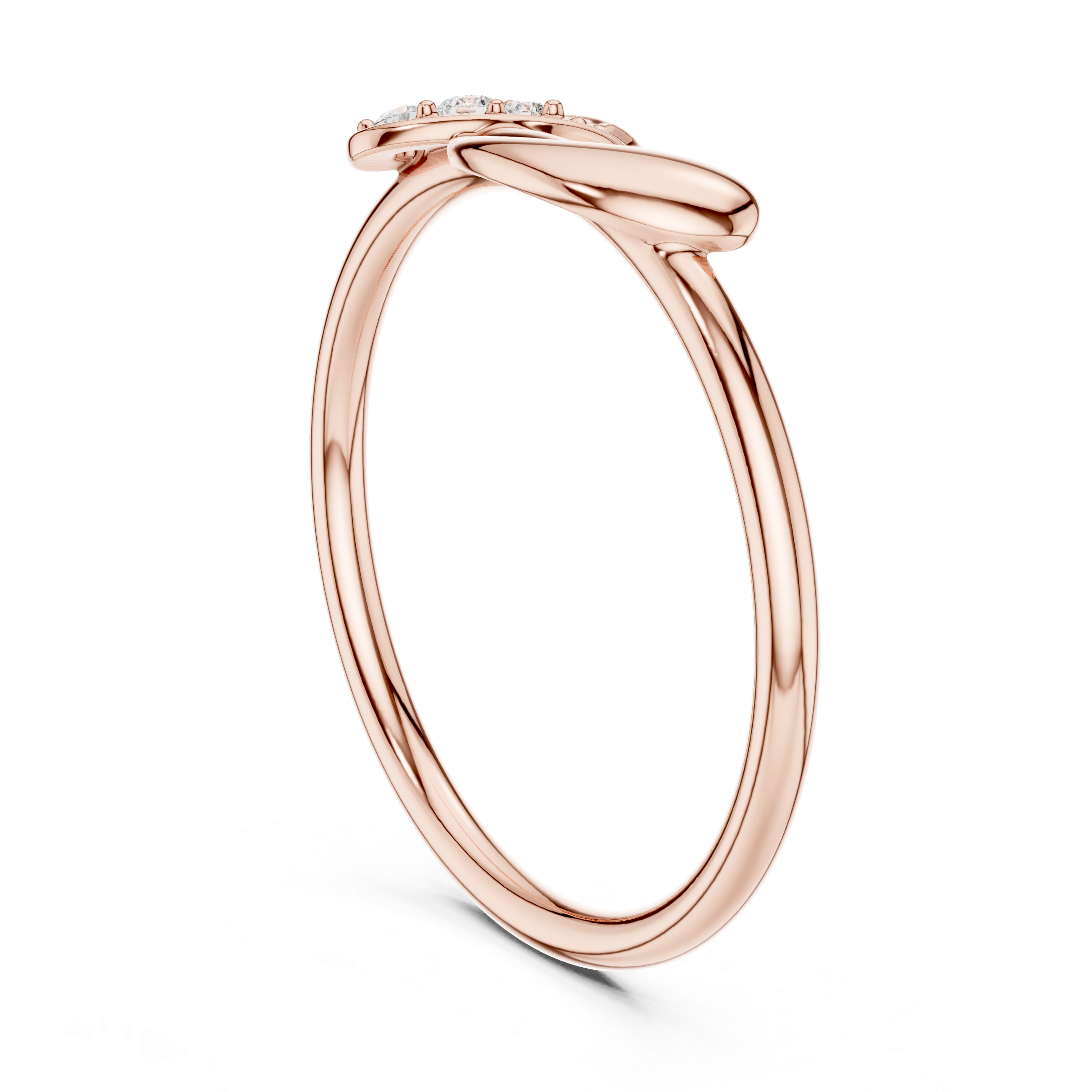 Infinity Diamond Promise Ring