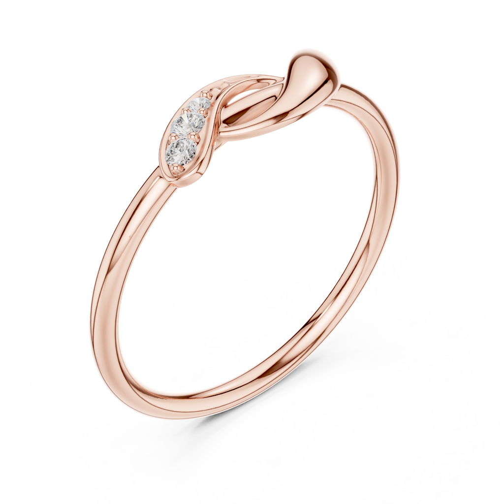 Infinity Diamond Promise Ring